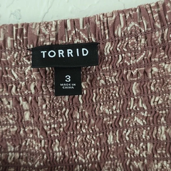 NWOT Mauve TORRID dress size 3x - Picture 3 of 3